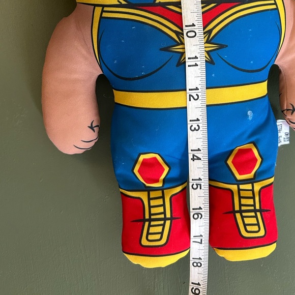 Funko Pop Plush Marvel Luchador Captain Marvel 17.5” - Picture 8 of 9